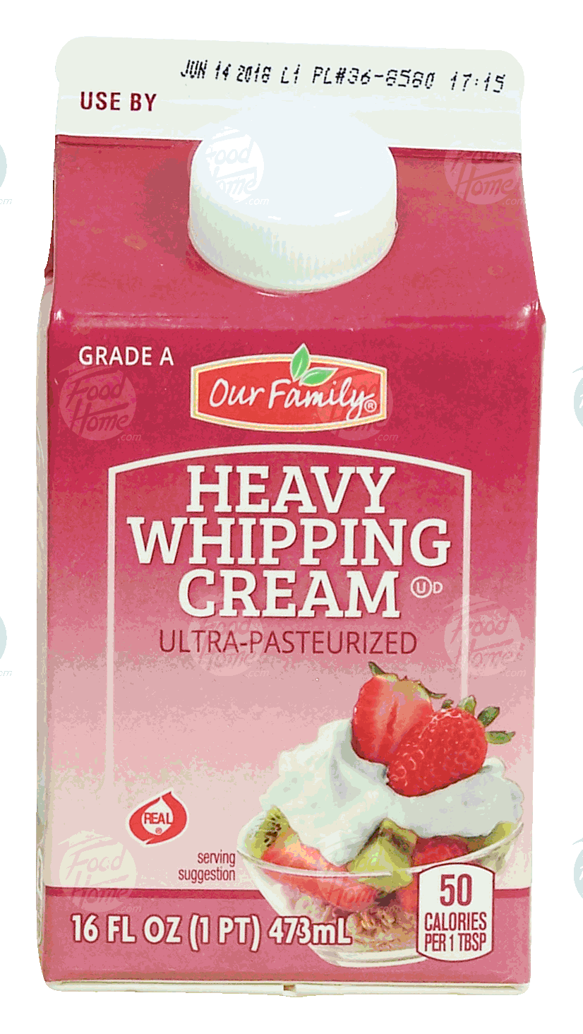 Our Family  heavy whipping cream Full-Size Picture